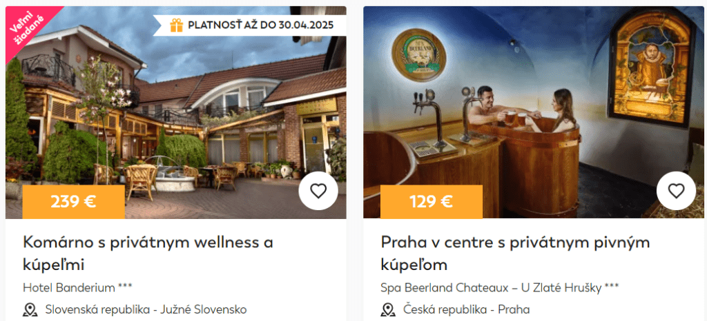 romantický pobyt pre dvoch s privátnym wellness