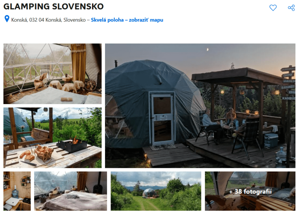 glamping slovensko