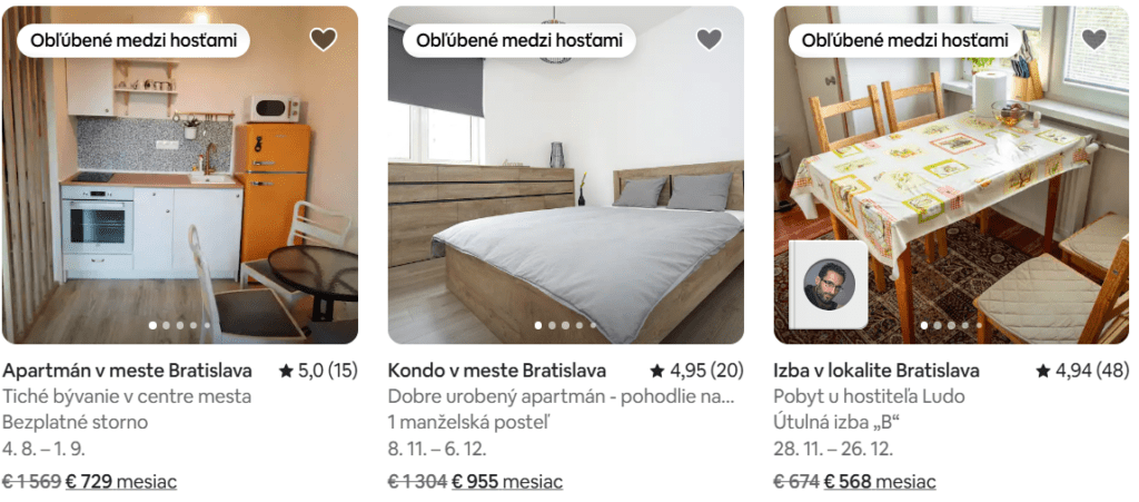 Krátkodobé Ubytovanie Bratislava